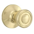 thumbnail image 1 of Brinks Non-Locking Passage Tulip Style Doorknob Polished Brass Finish, 1 of 14