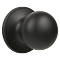 thumbnail image 1 of Brinks Passage Hall/Closet Classic Ball Style Doorknob, Matte Black Finish, 1 of 10