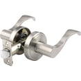 thumbnail image 1 of Brinks, Passage, Hall/Closet, Wave Style, Lever Door Handle, Satin Nickel Finish, 1 of 3
