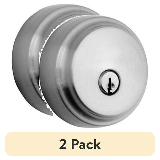 Brinks Push Pull Rotate Satin Nickel Steel Deadbolt Brinks Push Pull Rotate Satin Nickel Steel Deadbolt