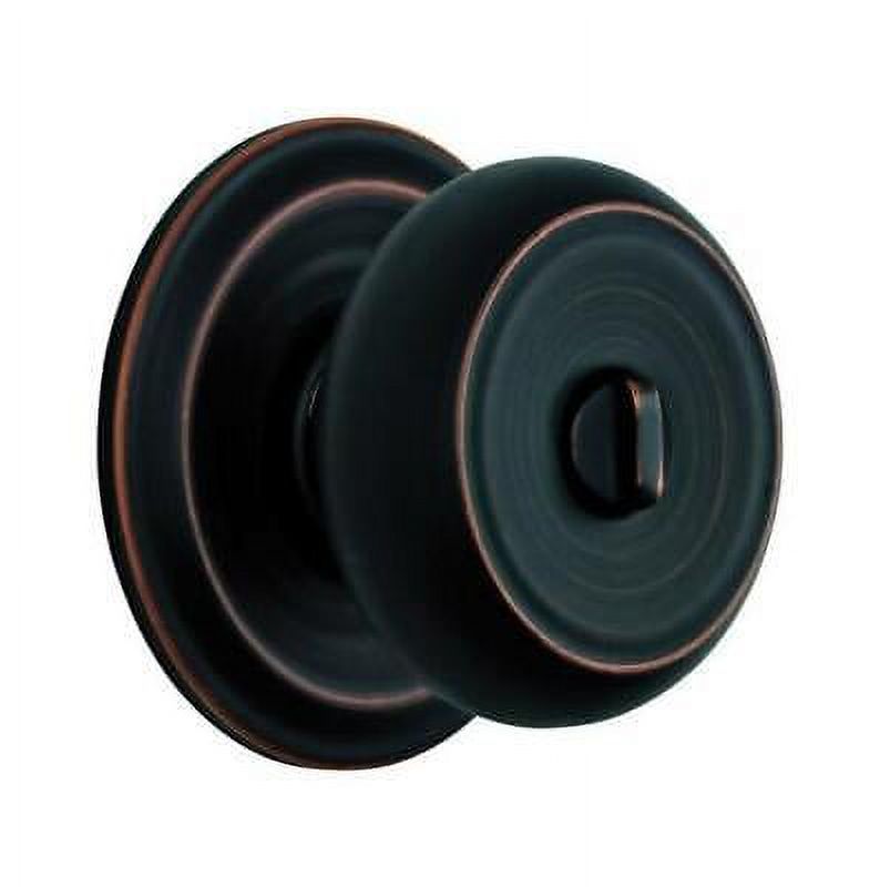 Brinks Push Pull Rotate Stafford Oil Rubbed Bronze Entry Knob ANSI