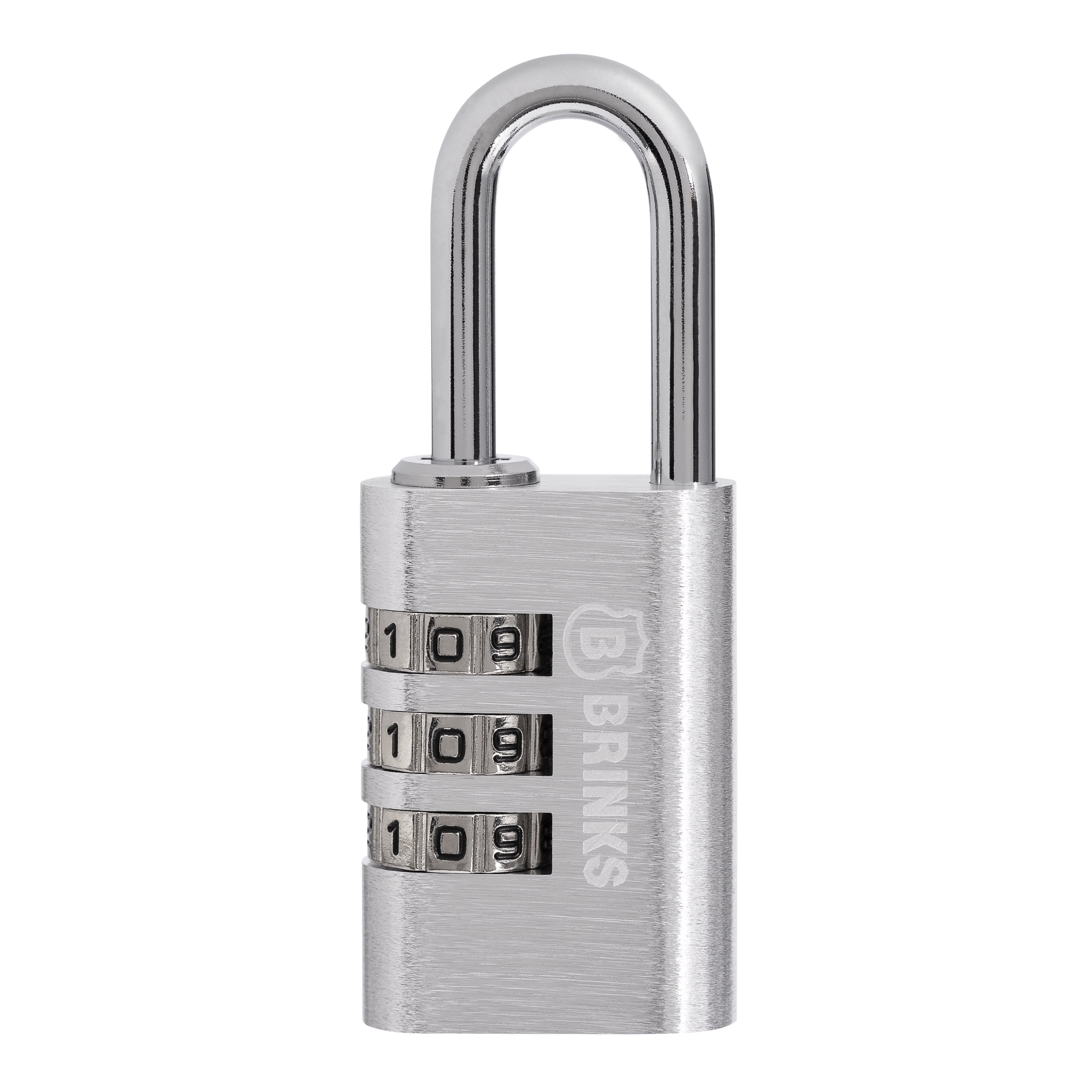 ソロ ユーブロック Brinks Small U-Bar Resettable Combination Padlock with 1-3