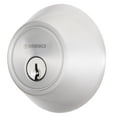 thumbnail image 1 of Brinks Single Cylinder Deadbolt Lock, Satin Nickel Finish, 1 of 13