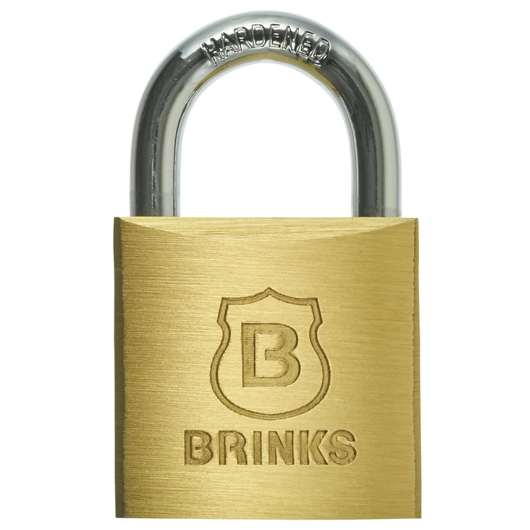 Brink's 30mm Keyed Solid Brass Padlock Brink's 30mm Keyed Solid Brass Padlock