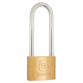 Brink's 40mm Long Shackle Solid Brass Padlock