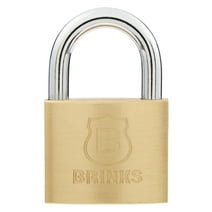 Brinks Solid Brass 40mm Keyed Padlock with 7/8in Shackle