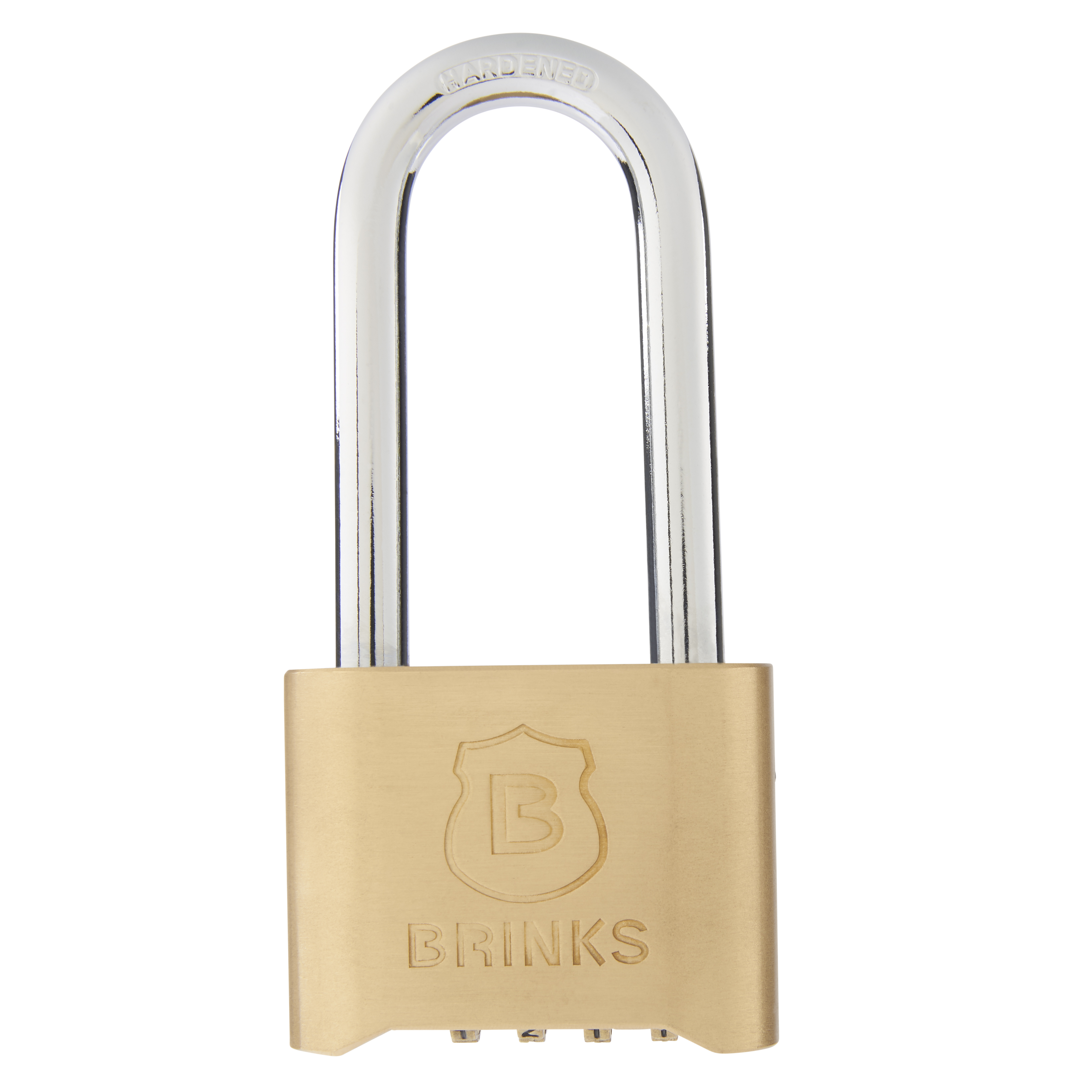 Brinks Solid Brass 50mm Resettable Combination Padlock with 2in Shackle - image 1 of 6