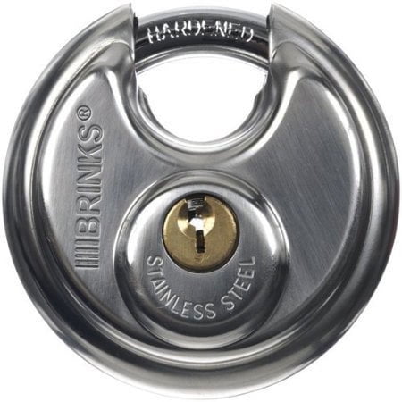 Brinks Stainless Discus Padlock Lock