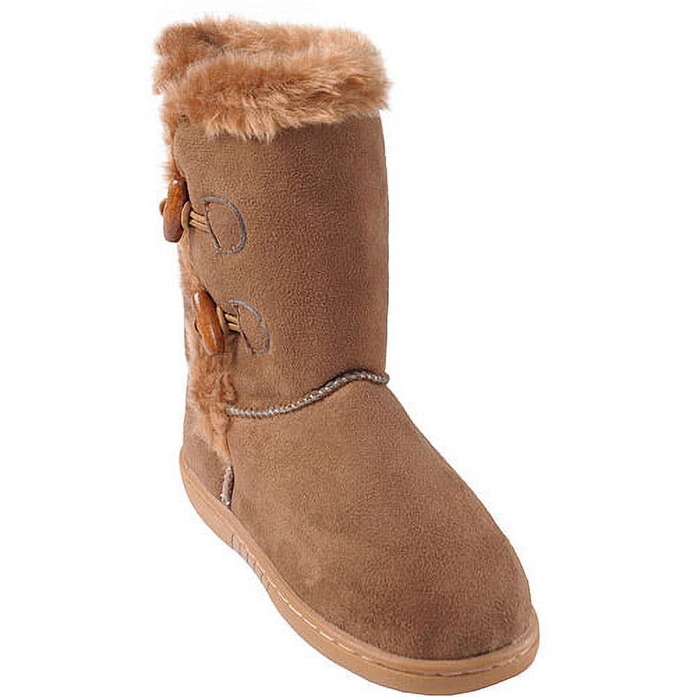 Brinley Co Girls Side Toggle Accent Boot - image 1 of 3