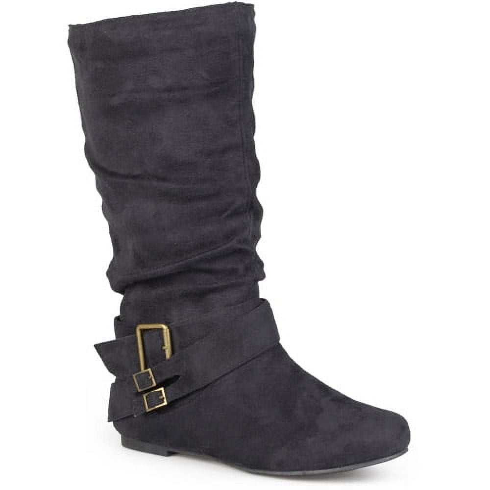 Report Womens Huck Almond Toe Mid Calf Fashion Boots Taupe Size 8.5 Walmart