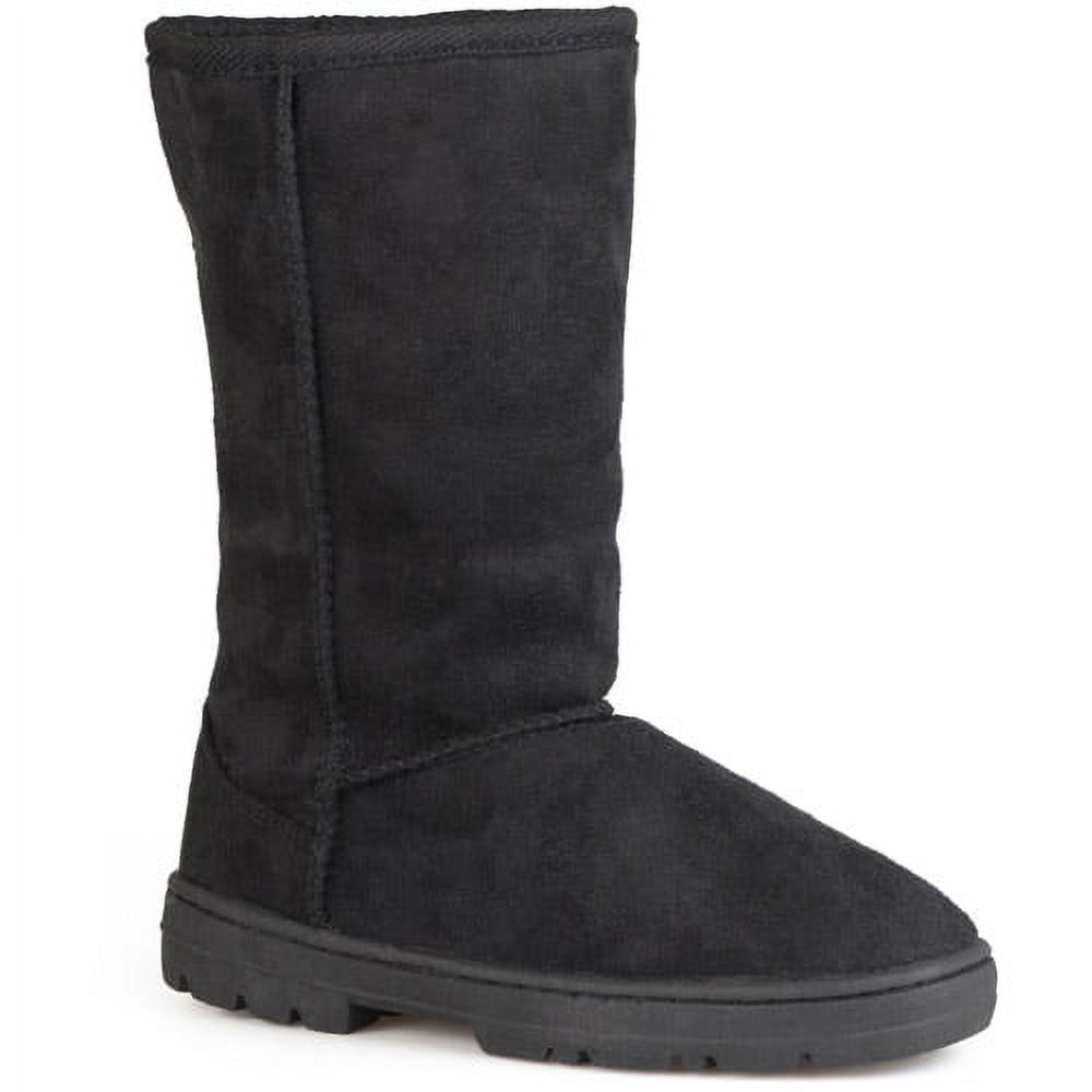 Brinley Co. Women's Faux Suede Lug Sole Boots - image 1 of 6