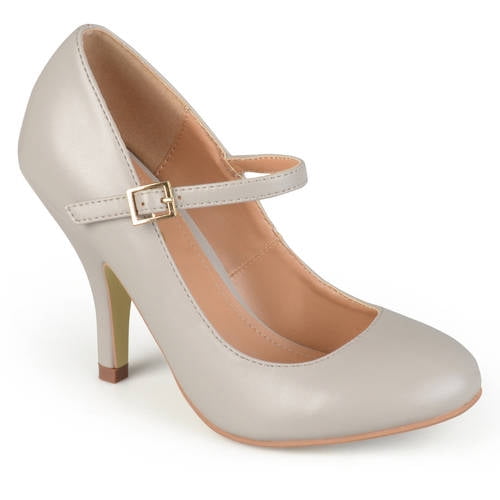 Brinley Co. Women's Mary Jane Matte Finish Pumps