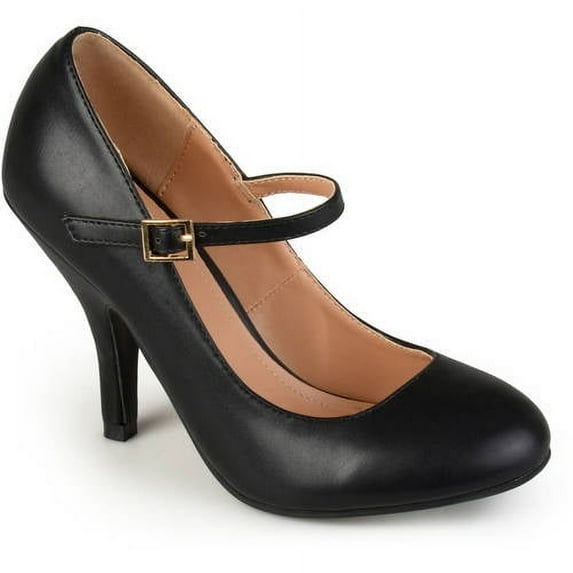 Brinley Co. Women's Mary Jane Matte Finish Pumps
