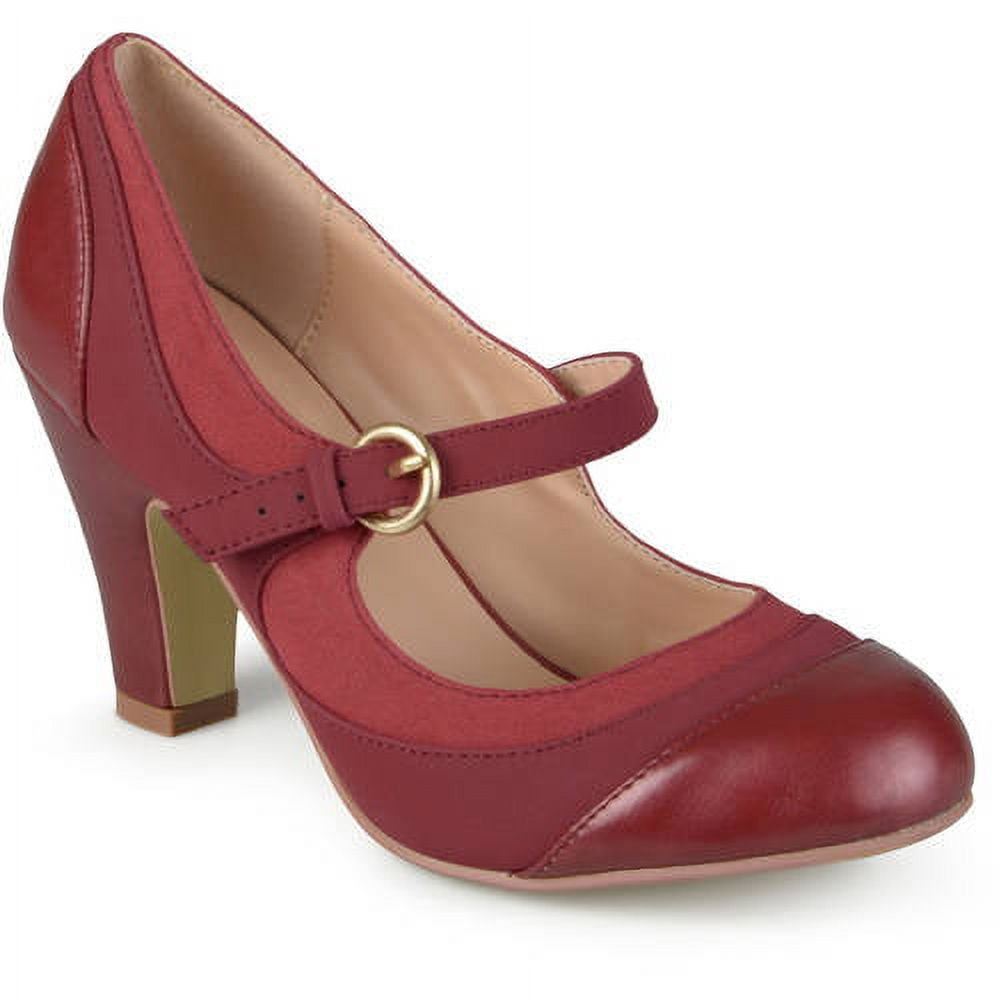 Two tone 2025 mary jane pumps