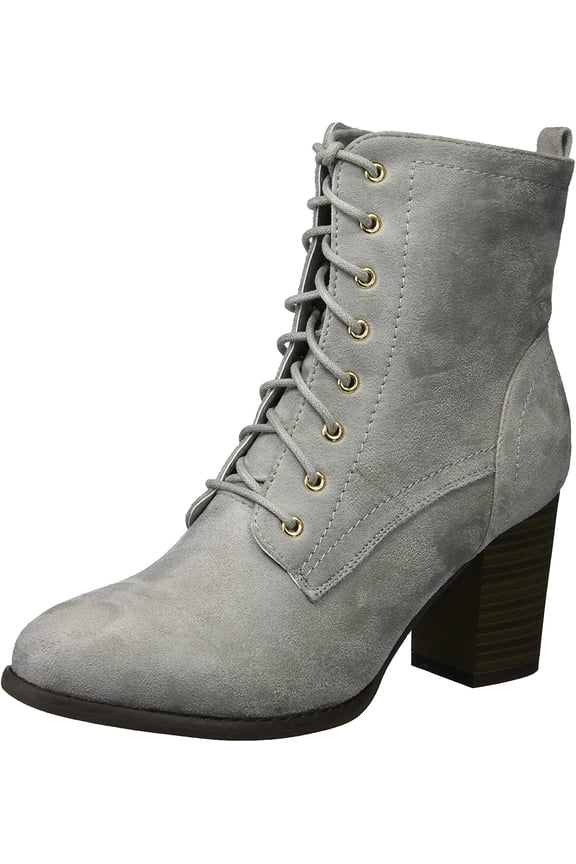 Brinley Co Womens Birdie Combat Boot