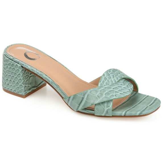 Brinley Co. Womens Classic Croc Print Slide