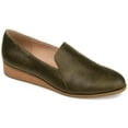 thumbnail image 1 of Brinley Co. Womens Comfort Foam™ Almond Toe Sliver Wedge, 1 of 6