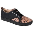 thumbnail image 1 of Brinley Co. Womens Comfort Foam™ Two-Tone Lace-Up Sneakers, 1 of 6