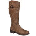 thumbnail image 1 of Brinley Co. Womens Extra Wide Calf Buckled Riding Boot, 1 of 8