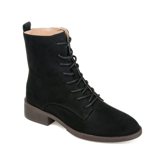 Brinley Co. Womens Lace-Up Combat Boot