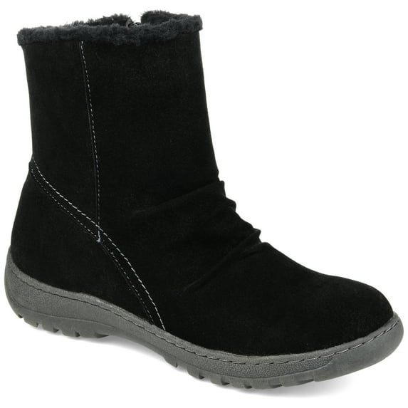 Brinley Co. Womens Slouch Tread Sole Winter Boot