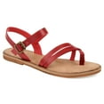 thumbnail image 1 of Brinley Co. Womens Strappy Ankle Wrap Sandal, 1 of 3