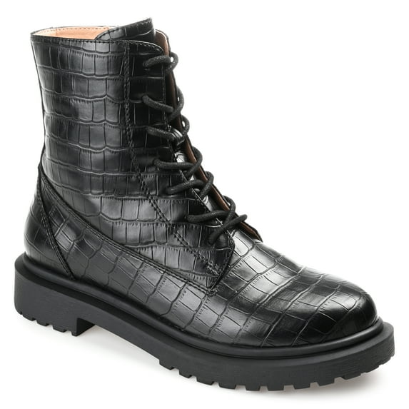 Brinley Co. Womens Tru Comfort Foam™ Combat Style Bootie