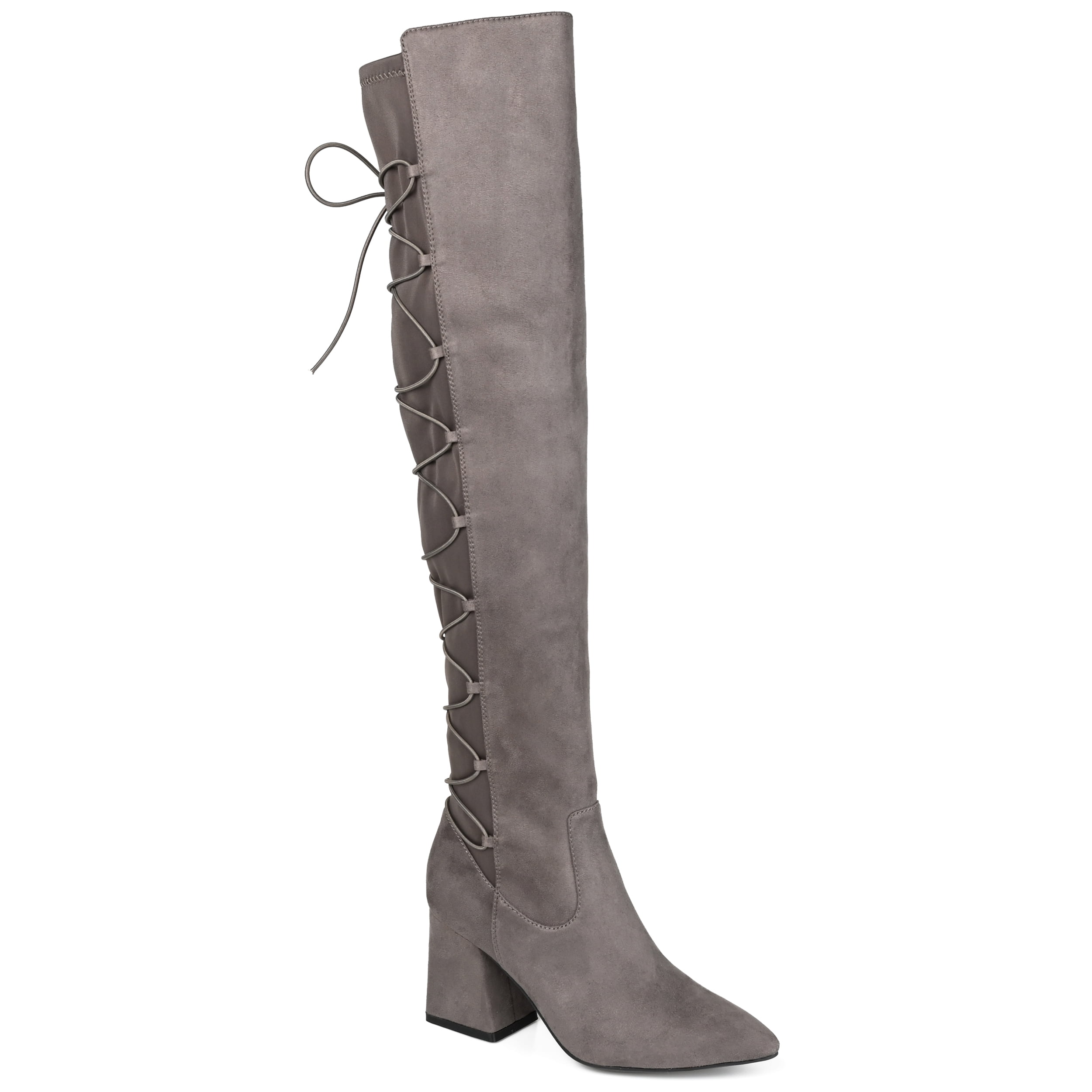 Brinley Co. Womens Tru Comfort Foam™ Extra Wide Calf Over The Knee Boot