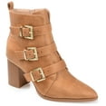 thumbnail image 1 of Brinley Co. Womens Tru Comfort Foam™ Stacked Heel Bootie, 1 of 7