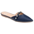 thumbnail image 1 of Brinley Co. Womens Vegan Leather Slip On Mule, 1 of 7
