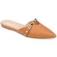 thumbnail image 1 of Brinley Co. Womens Vegan Leather Slip On Mule, 1 of 7