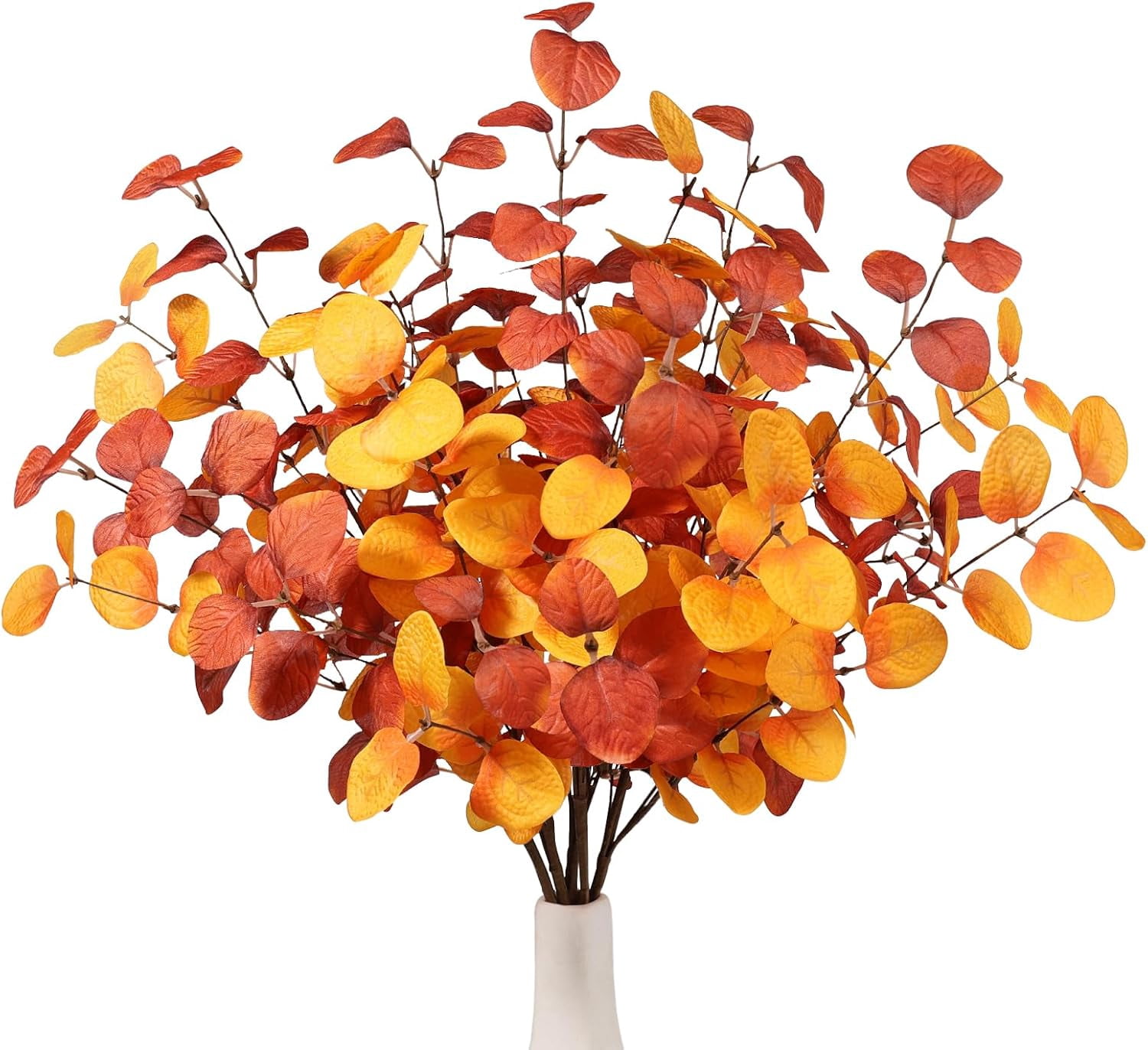Fall Stems Brinory Fall Eucalyptus Stems Decor, 5Pcs 23