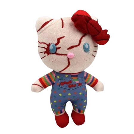 Brinquedo De Pelúcia Chucky Tiffany Valentim, Boneca De Pelúcia, Kt Hello Kitty Plushie, Kawaii Baby Halloween e Presente de Nat