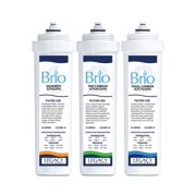 Brio 3-Stage Water Filter Replacement Kit For Reverse Osmosis Filters