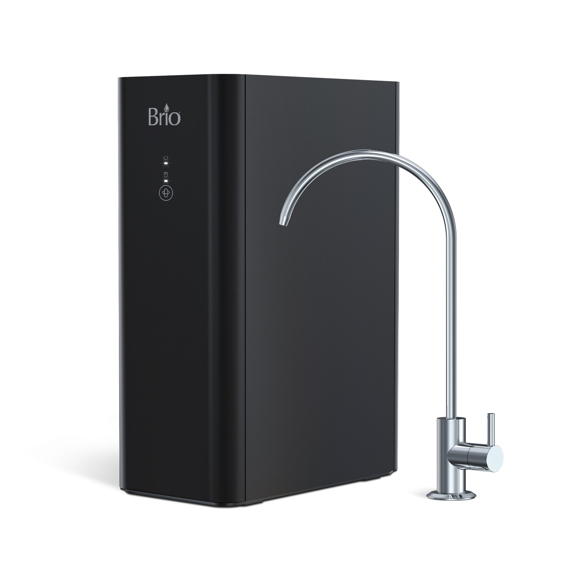 Brio Amphora Under Counter Ultra-Filtration Water Filter System with Stainless Steel Faucet