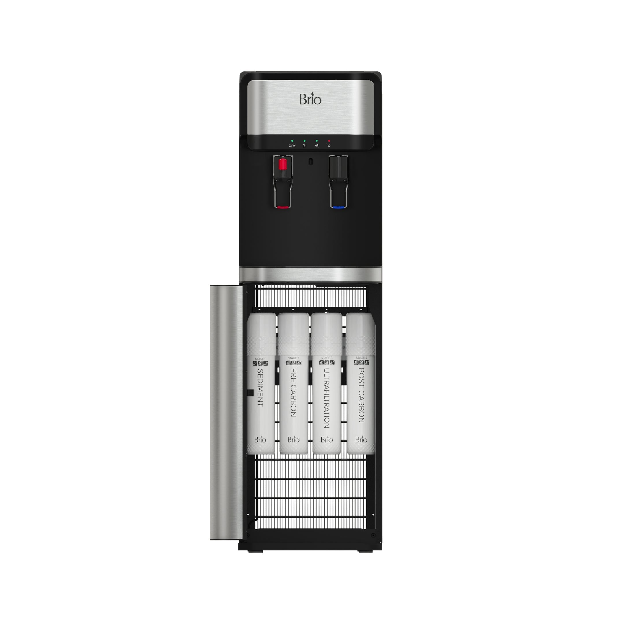 Brio Bottleless Water Dispenser with 4 Stage Filtration, Connect to