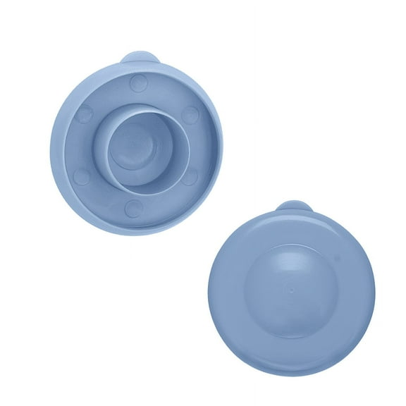 Brio CA55DBDP - 48 Plastic Crown Cap Top Replacement - for 3 & 5 Gallon Water Bottles (Blue)
