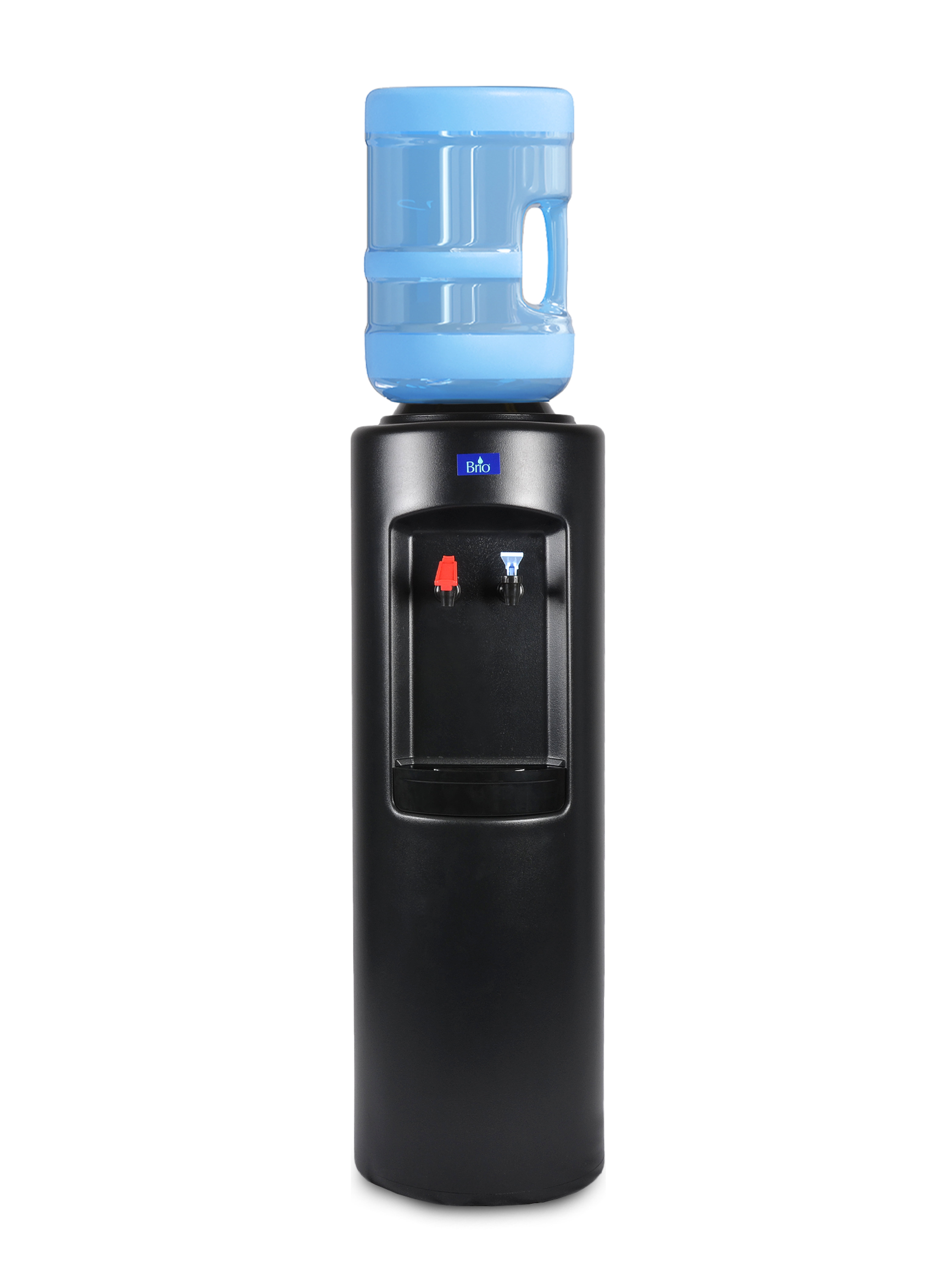 Brio CL520 Series Commercial Grade Top-Load Hot and Cold 39-194 Degrees Temperature Range Water Cooler Dispenser With Child Safety Lock Holds 3-5 Gallon Bottles - UL Listed/Energy Star Approved