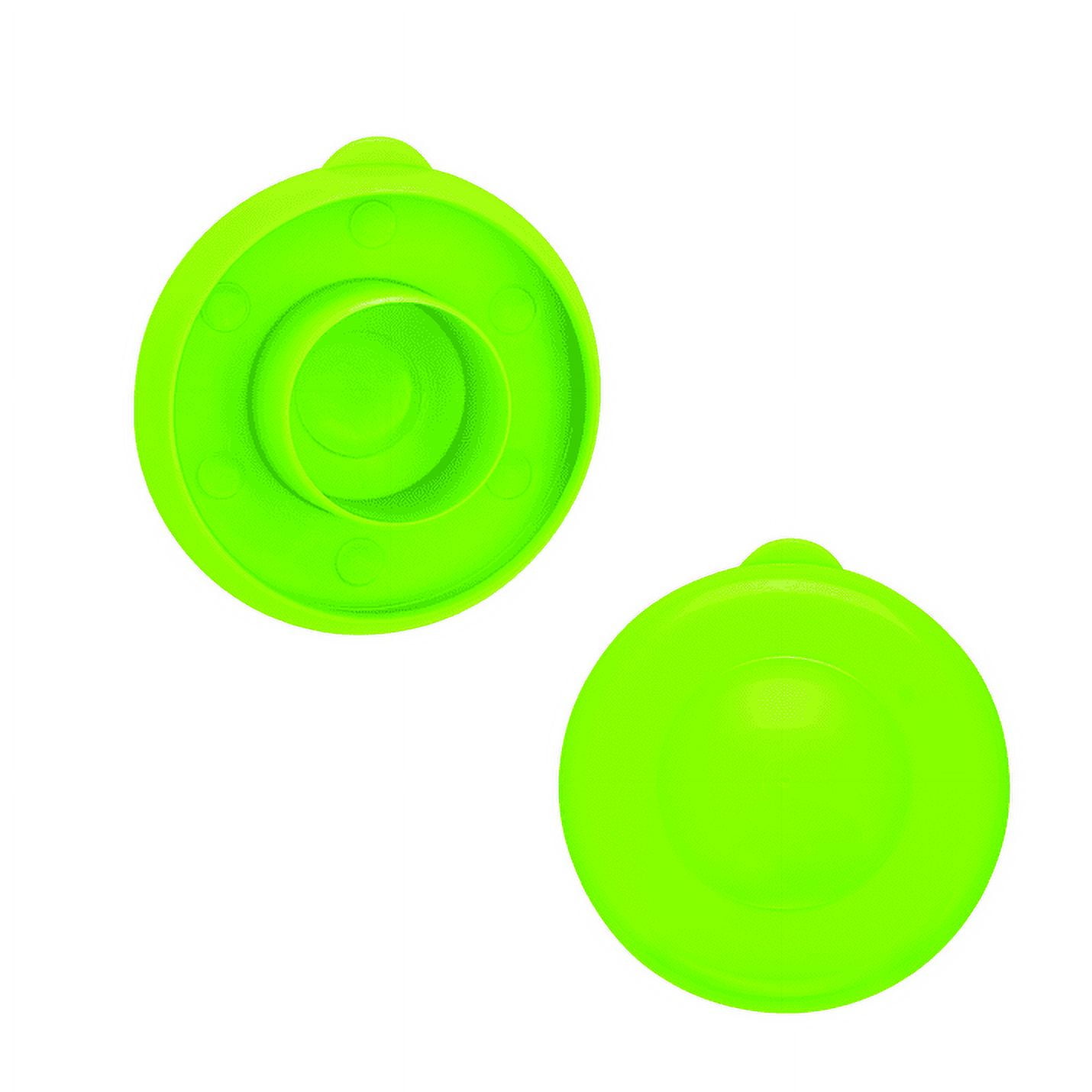 Snap-On Crown Top Water Bottle Cap (24-Pack) - Multiple Colors Light Green