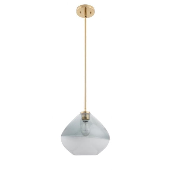 Brio Lighting Phoebe Glass Mini Pendant Light - Gold