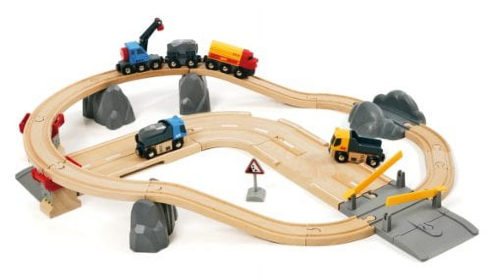 Brio Rail & Road Stone Quarry Set