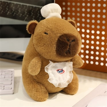 Cute Capybara Stuffed Plushie Toy - Brown, 20-25 Cm - Soft Animal Doll Gift For Kids