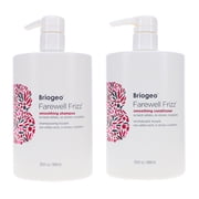 Briogeo Farewell Frizz Smoothing Shampoo 33.8 oz & Conditioner 33.8 oz Combo Pack