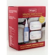 Briogeo Healthy Hair Delights 3-Piece Hair Care Gift Set, Pre-Wash Oil, Scalp Shampoo & Deep Conditioning Mask