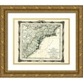 thumbnail image 1 of Brion de la Tour 24x20 Gold Ornate Wood Framed with Double Matting Museum Art Print Titled - United States North America - Brion de la Tour, 1 of 4