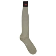 Brioni Men's 100% Cotton Light Taupe Long Socks (11.5)