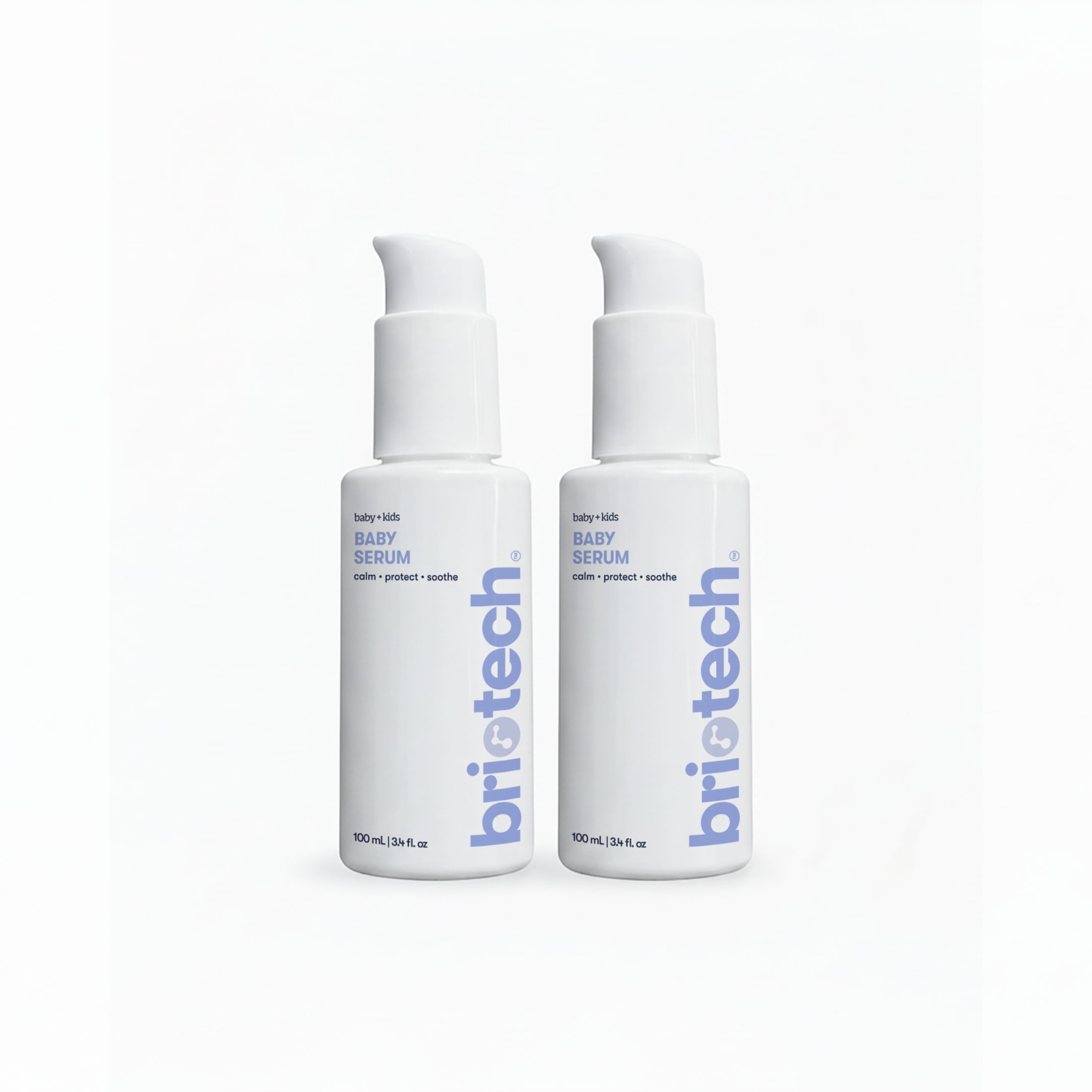Briotech Babies & Kids Skin Serum, Hypochlorous Acid Gel, 3.4 fl oz (2 Pack)