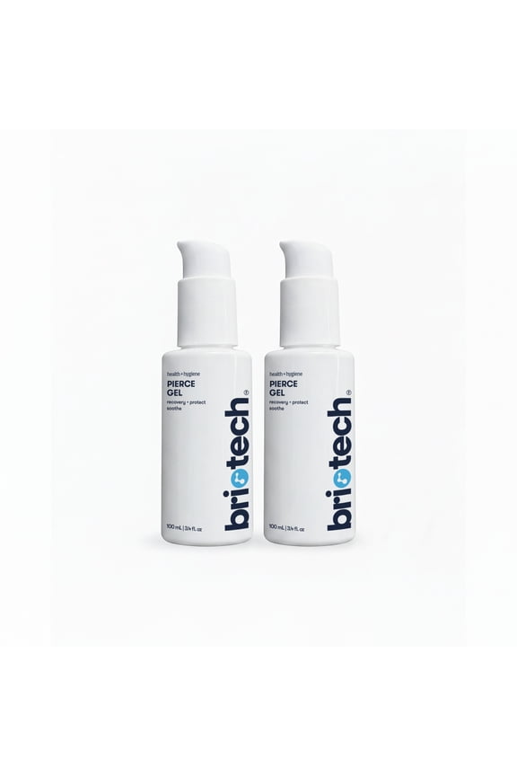 Pierce Gel, Clinically Tested Hypochlorous Acid Aftercare, 3.4 fl oz (2 Pack)