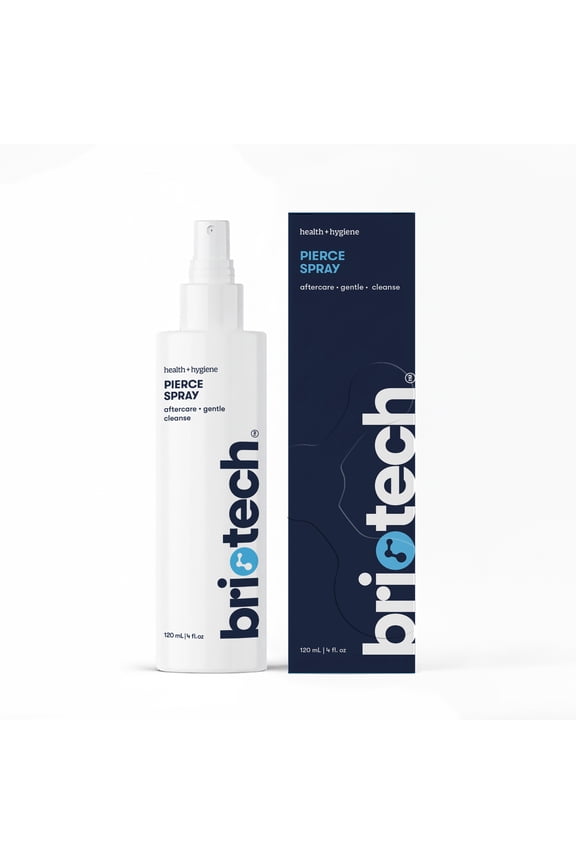 Pierce Spray, Clinically Tested Hypochlorous Acid Aftercare, 4 fl oz (1 Pack)