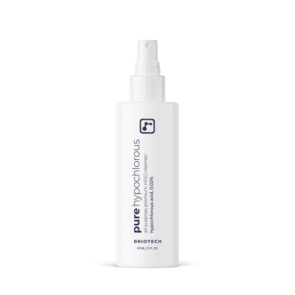 Briotech Pure Hypochlorous, Premium HOCl, Multi-Purpose Solution, 2 fl oz Travel Size (2 Pack)